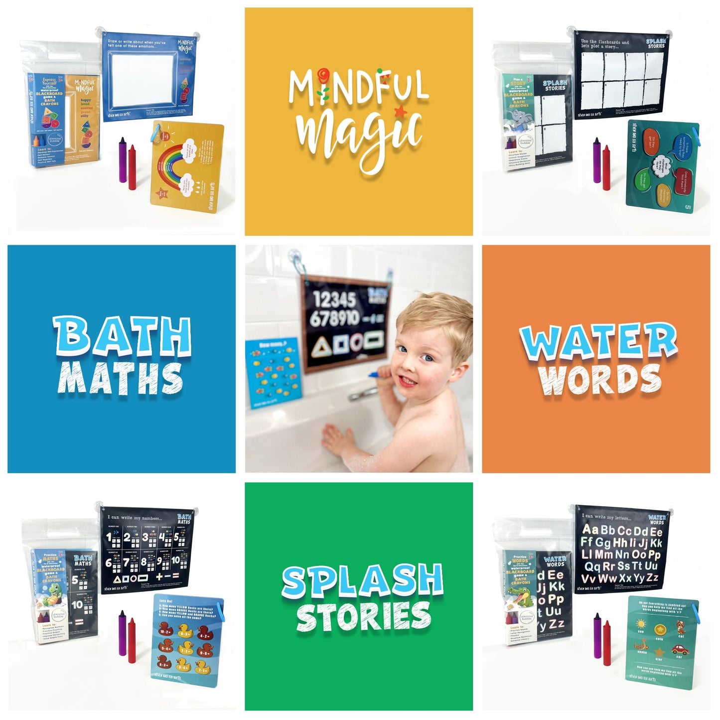 Mindful Magic: Kids Emotional Regulation Activity Pack with Communication Cards & Sensory Tools - Seven and Six Gifts