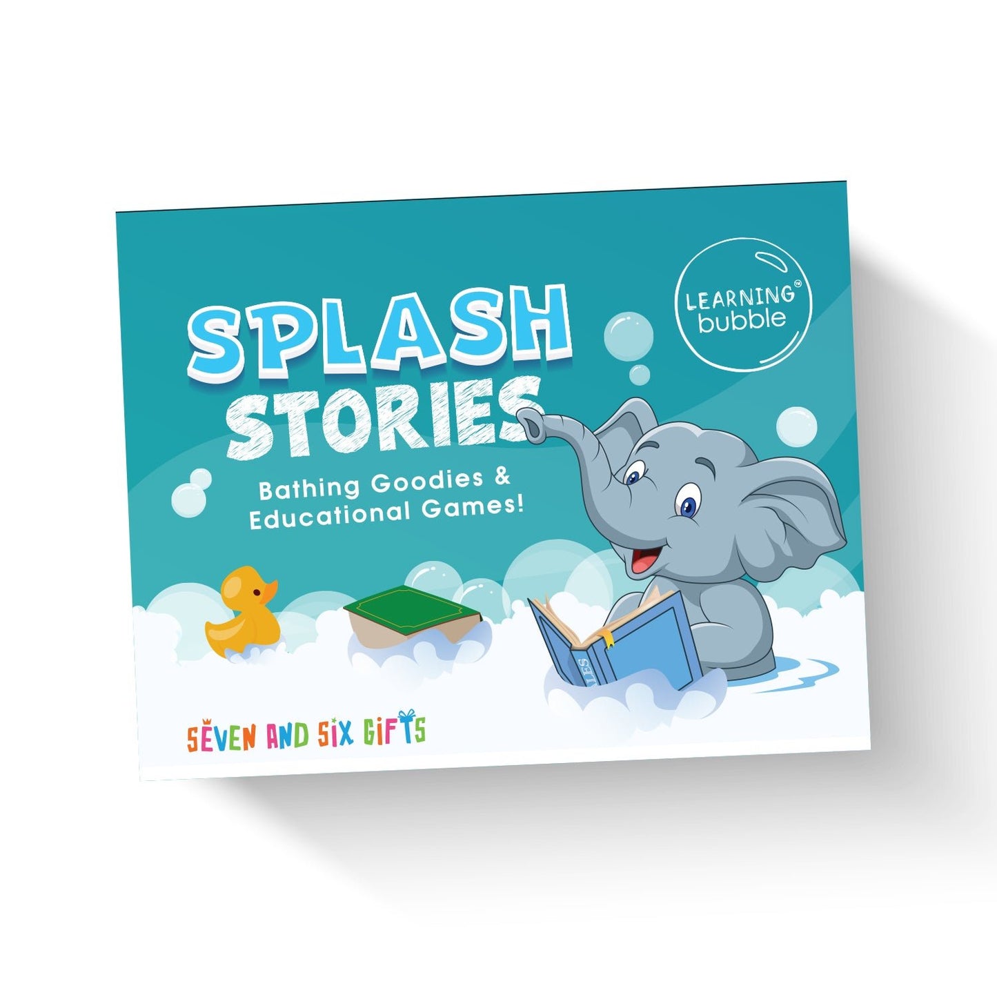 Splash Stories educational bath activities to support language and speech development and encourage creative thinking in children