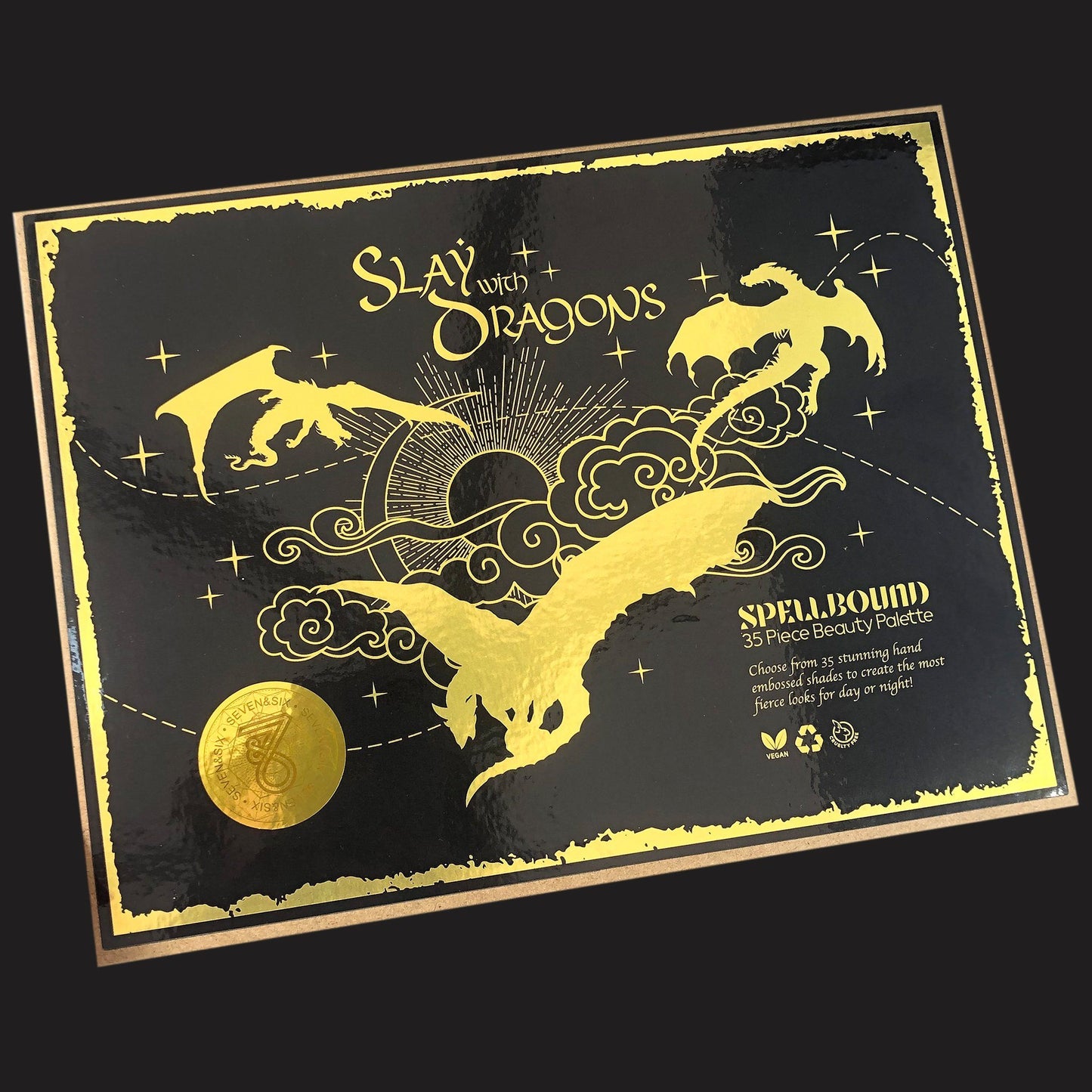 Slay With Dragons 35 Piece Eyeshadow Makeup Palette - Seven and Six Gifts