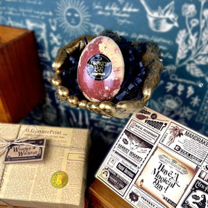 Witchcraft and Wizardry Dragon Egg Bath Set, Optional Secret Message