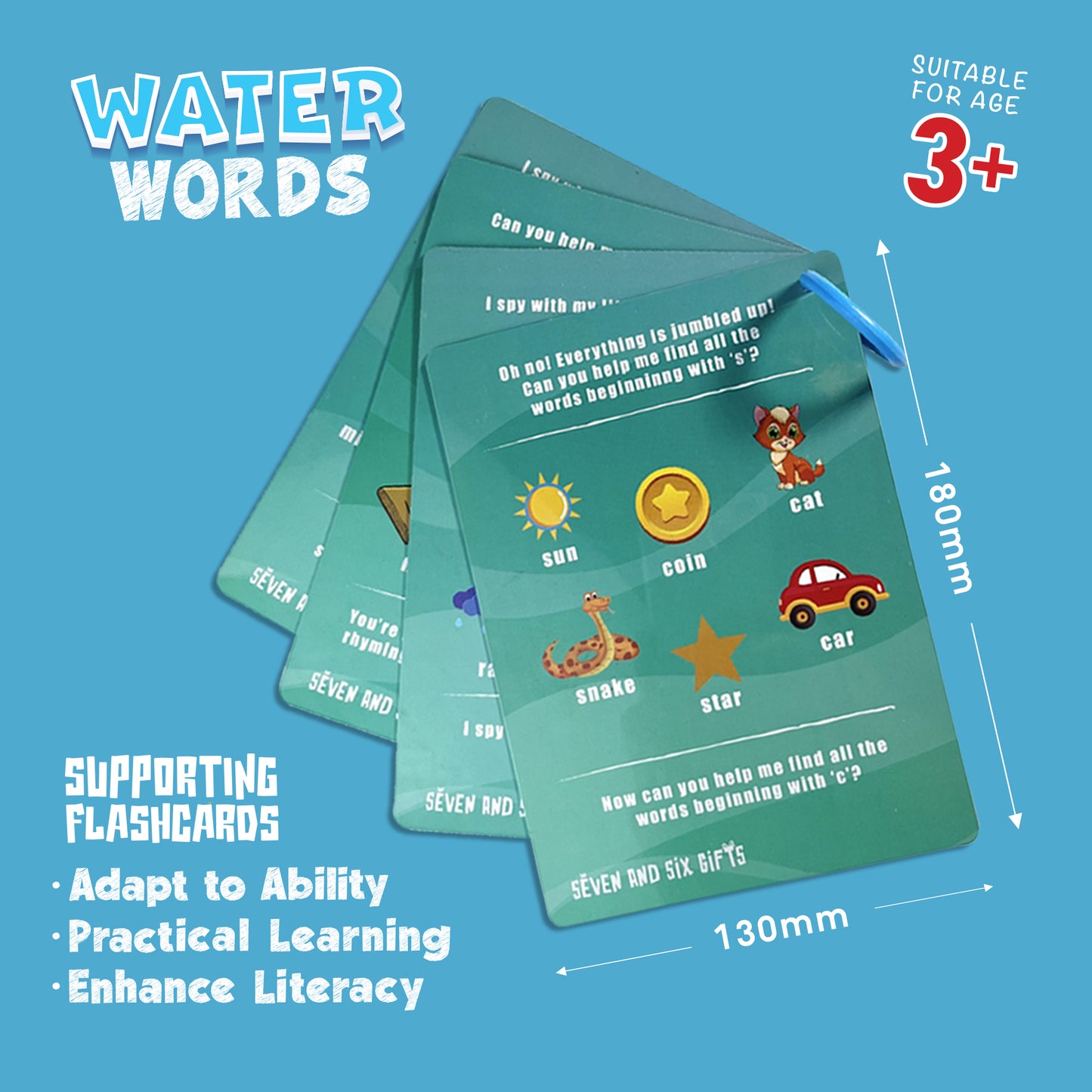 Educational Bath Toys: Pre-School Maths and English