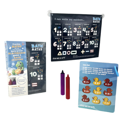 Bath Maths: Educational Bath Toys : Maths Number Games