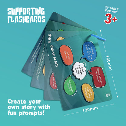 Splash Stories: Kids Educational Learning Toy with Story Writing Games