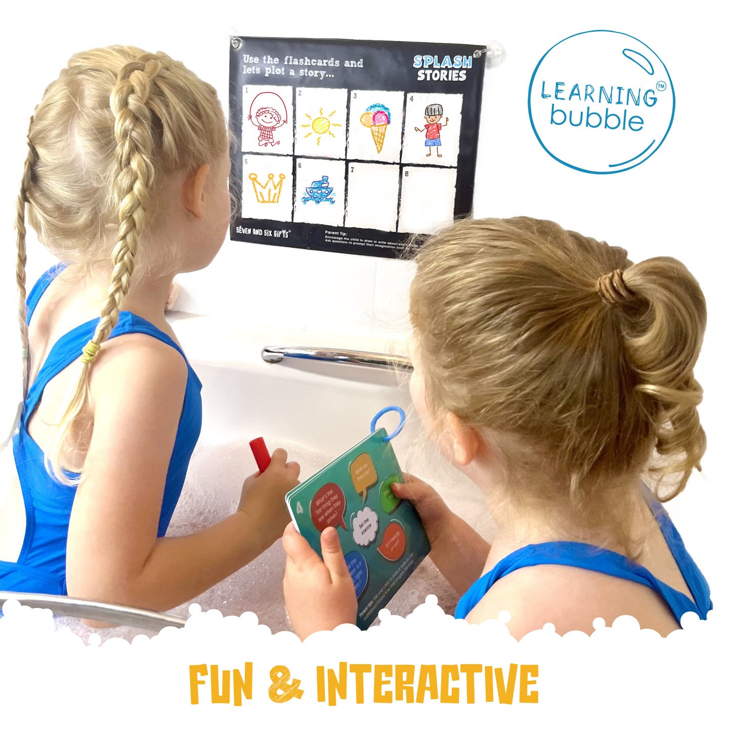 Splash Stories: Kids Educational Learning Toy with Story Writing Games