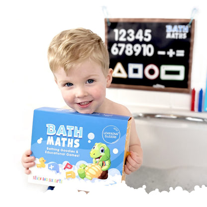 Educational Bath Toys: Pre-School Maths and English