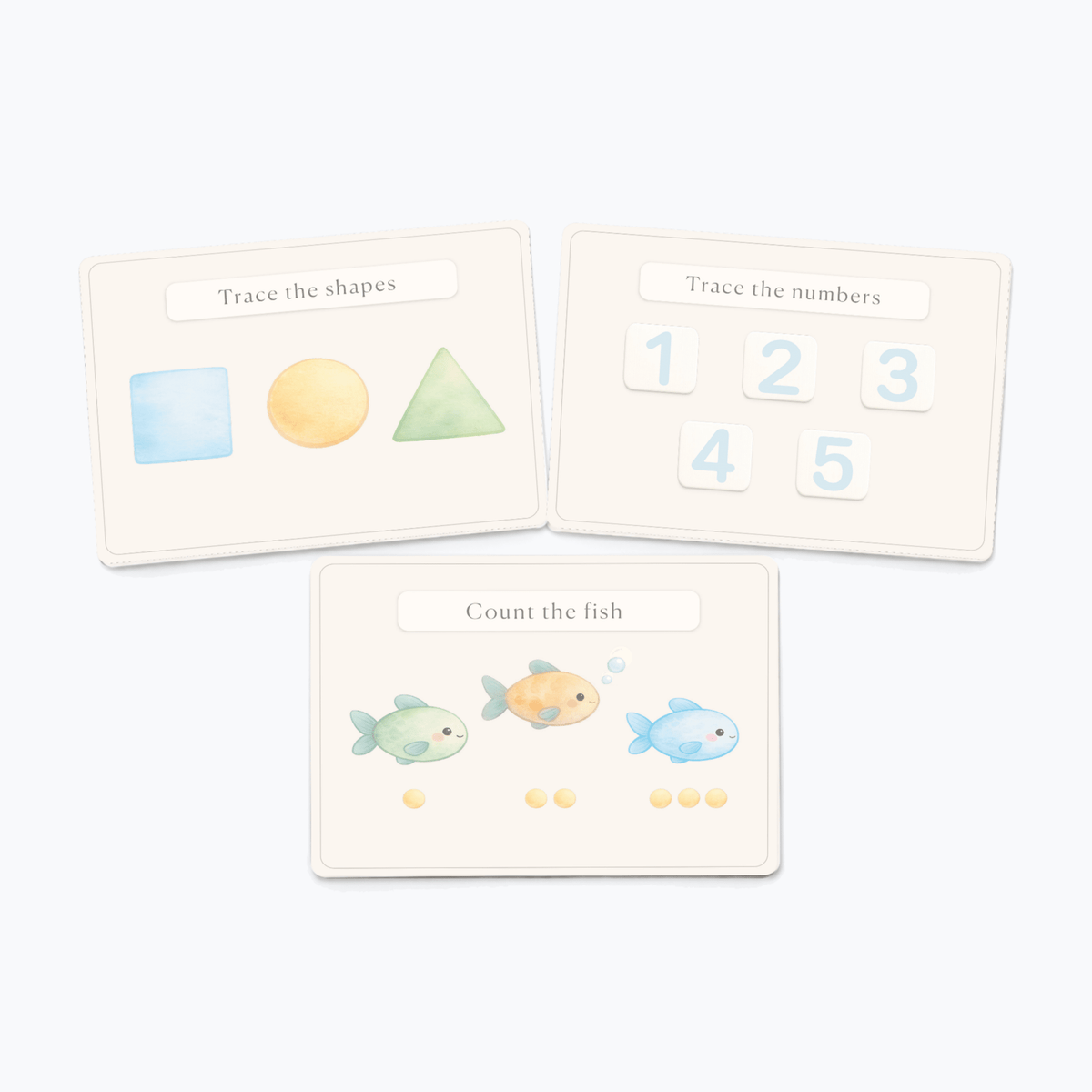Bath Maths: Educational Bath Toys & Number Games - Bath Crayons and Learning Flashcards - Seven and Six Gifts