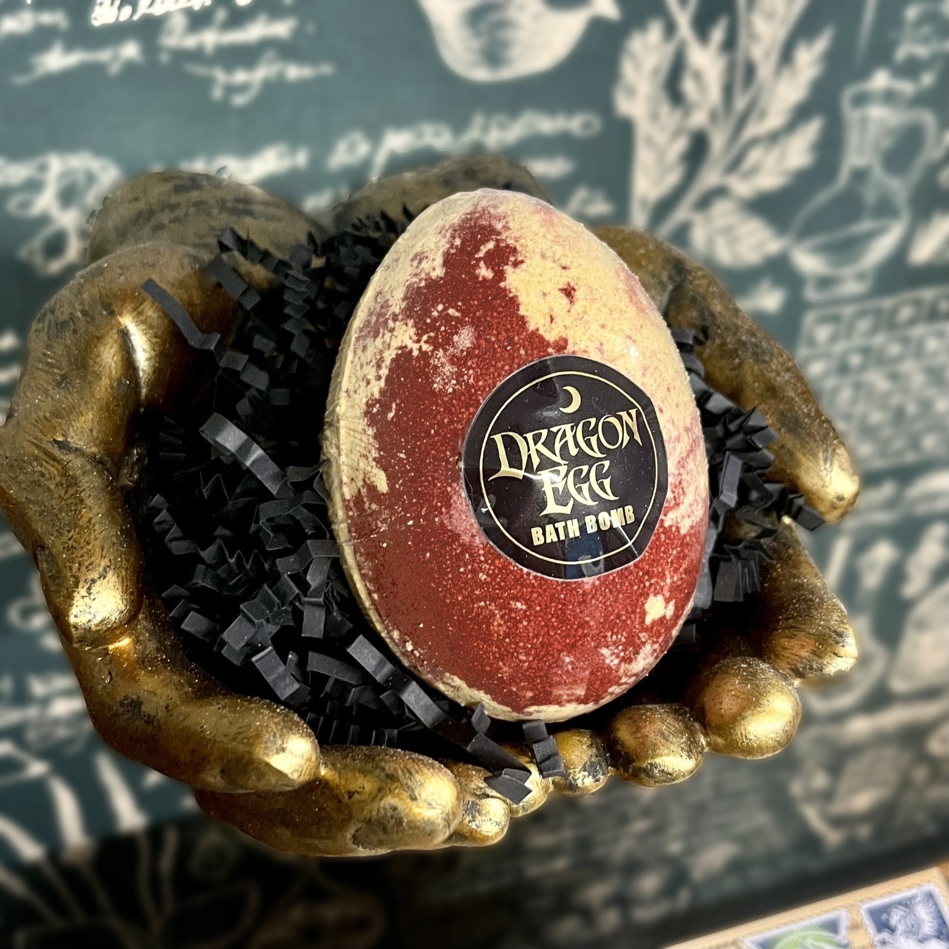 Dragon Egg Bath Bomb Gift Set - Epic Fantasy Bath Experience for Fans of Dragons Realms - Seven and Six Gifts