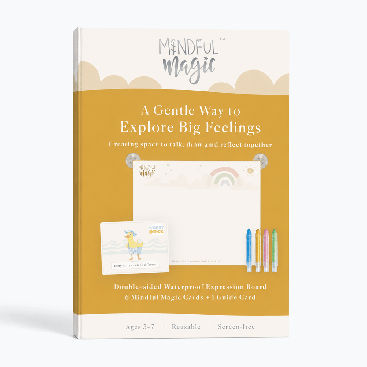 Mindful Magic: Kids Emotional Regulation Activity Pack with Communication Cards & Sensory Tools - Seven and Six Gifts