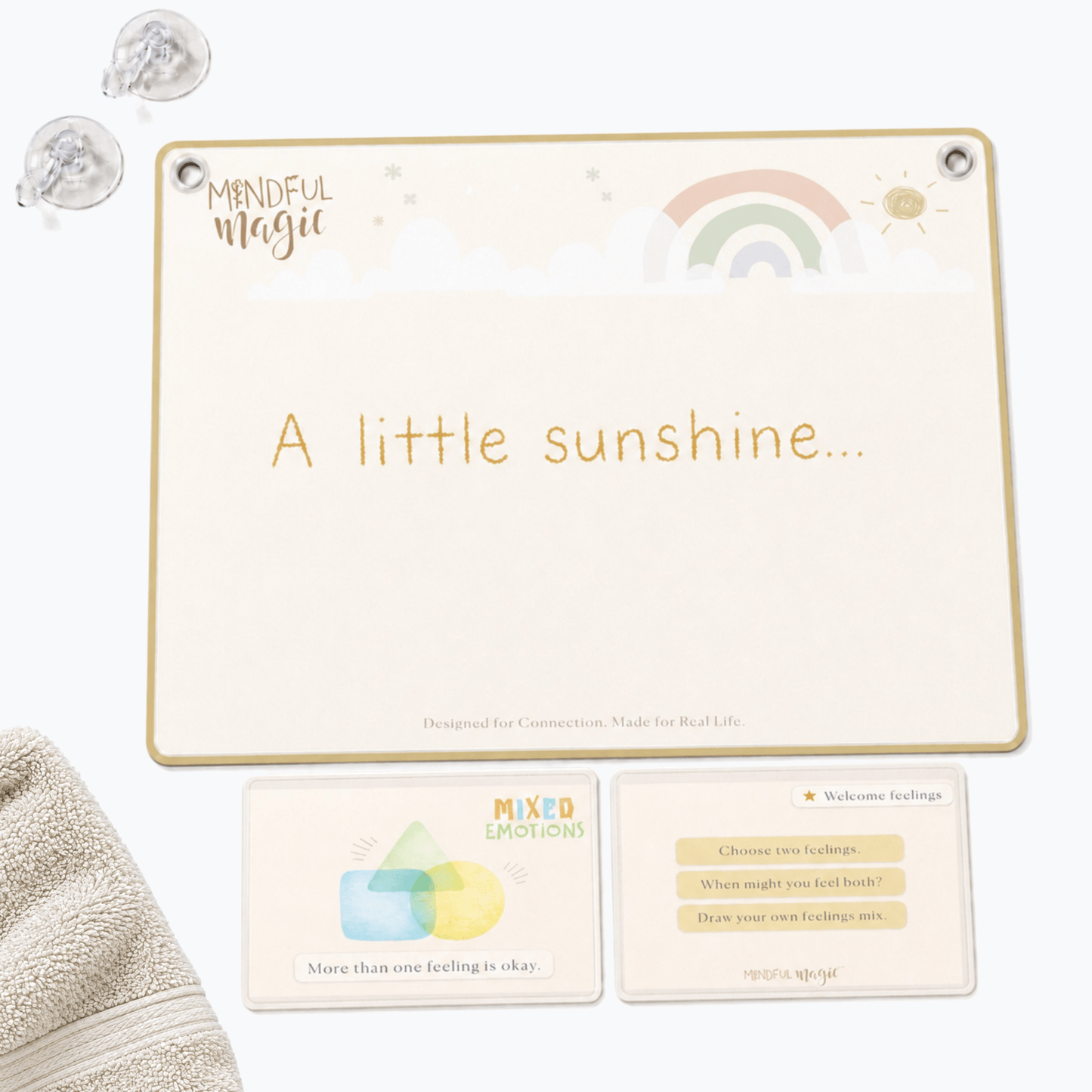 Mindful Magic: Kids Emotional Regulation Activity Pack with Communication Cards & Sensory Tools - Seven and Six Gifts