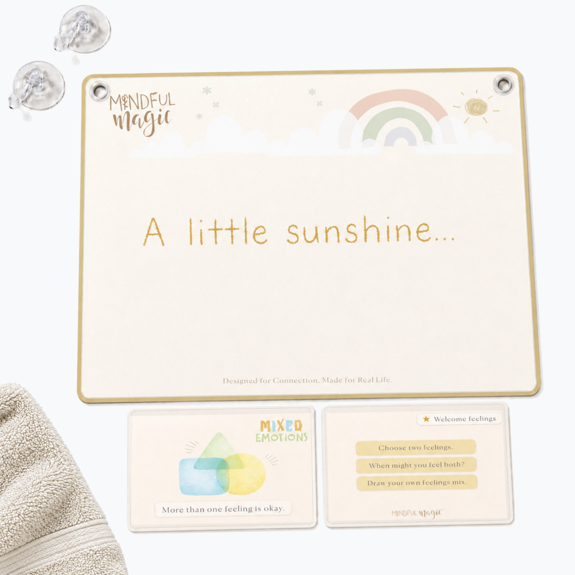 Mindful Magic: Kids Emotional Regulation Activity Pack with Communication Cards & Sensory Tools - Seven and Six Gifts