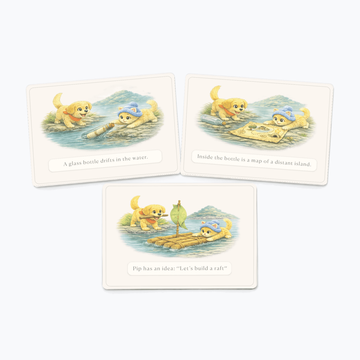 Splash Stories: Educational Bath Toys & Word Games - Learning Flashcards and Bath Crayons for Kids - Seven and Six Gifts