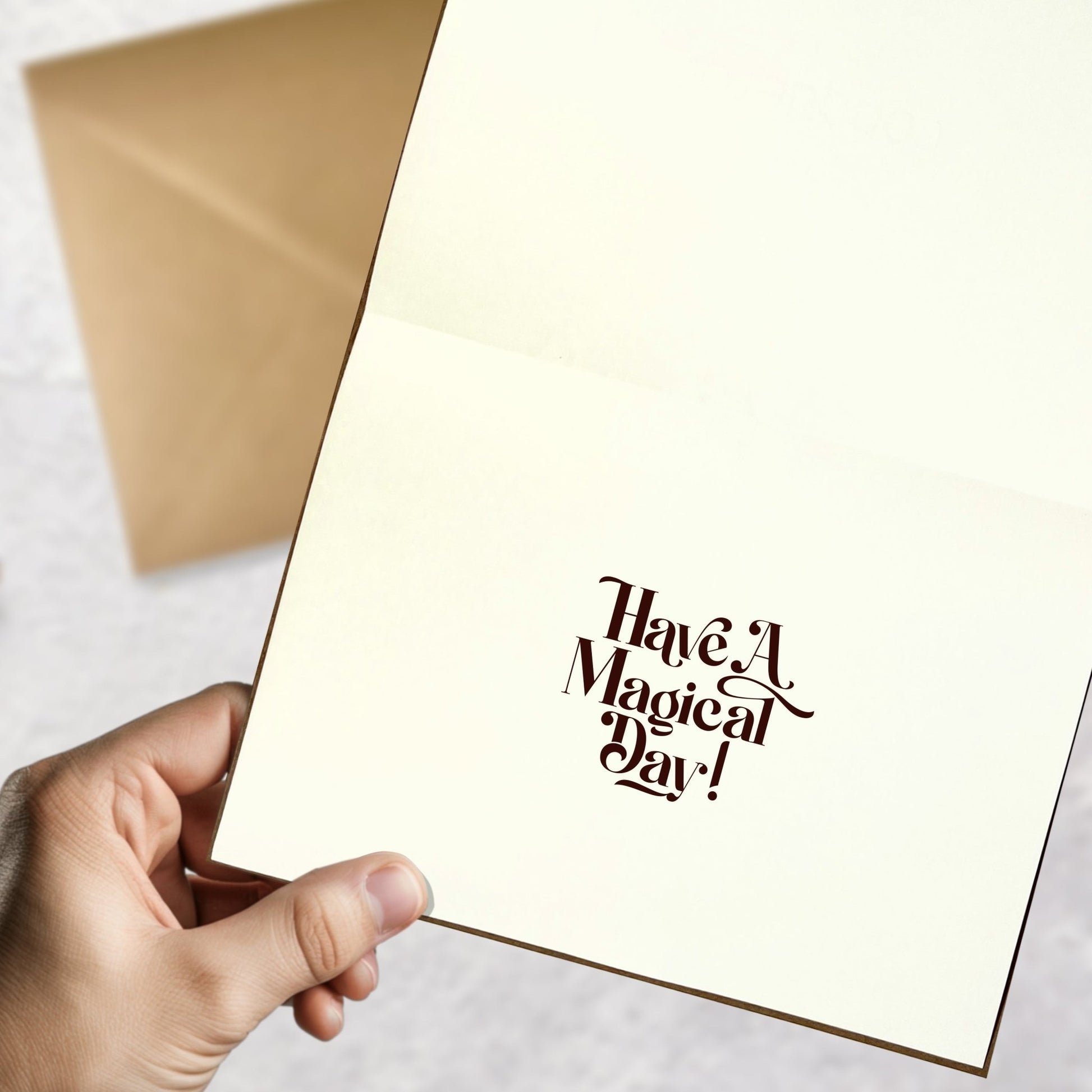 Wizard & Magical Birthday Greeting Card - Fantasy Design for Men, Husband, Dads, Grandad - Seven and Six Gifts
