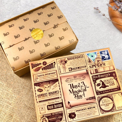 Wizard World Dragon Egg Chocolate & Sweets Hamper - Fantasy Sweet Treat Gift Box - Seven and Six Gifts