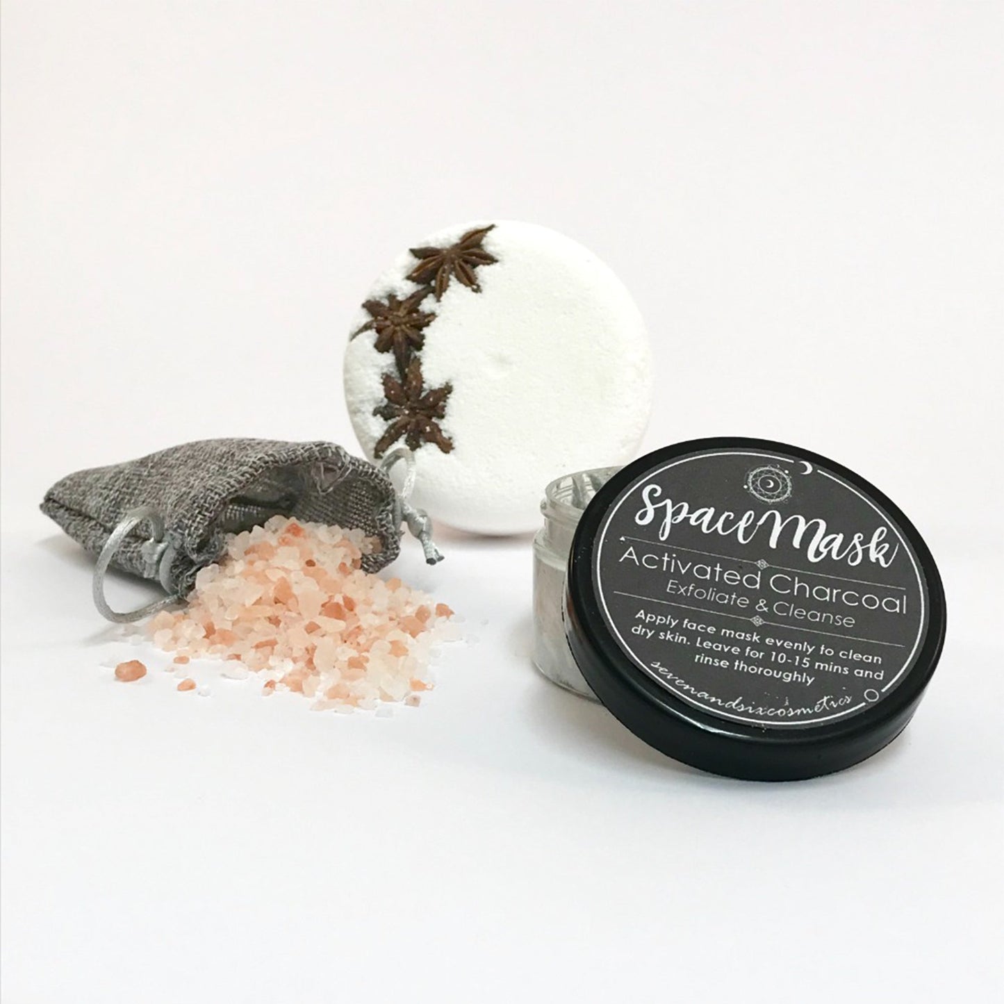 Spa Luxury Bath Bomb Pamper Gift Set for a Super Woman! Care Package Gifts Stress Relief Relaxation Gift Set Seven and Six Cosmetics 