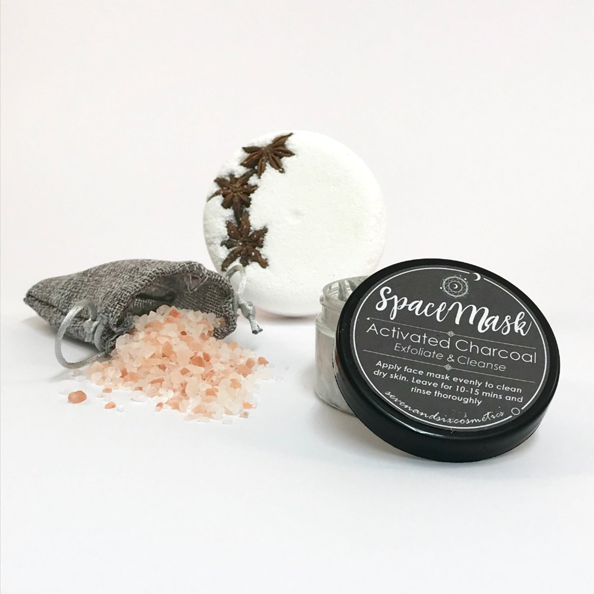 Spa Luxury Bath Bomb Pamper Gift Set for a Super Woman! Care Package Gifts Stress Relief Relaxation Gift Set Seven and Six Cosmetics 