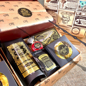 Witchcraft and Wizardry Sweet Hamper Dragon Egg Chocolate Box Seven and Six Gifts 